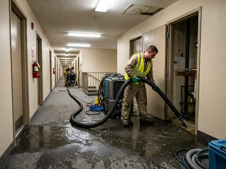 multi-unit-apartment-hallway-f-005 — frequently asked questions, Emergency Burst Pipe Water Extraction & Removal in Frazer,…